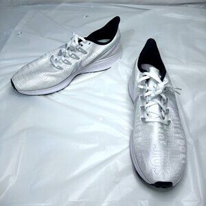 Nike Zoom Pegasus 36 Running Shoes White/Iced Lilac-Black Size 10.5M/12W  New